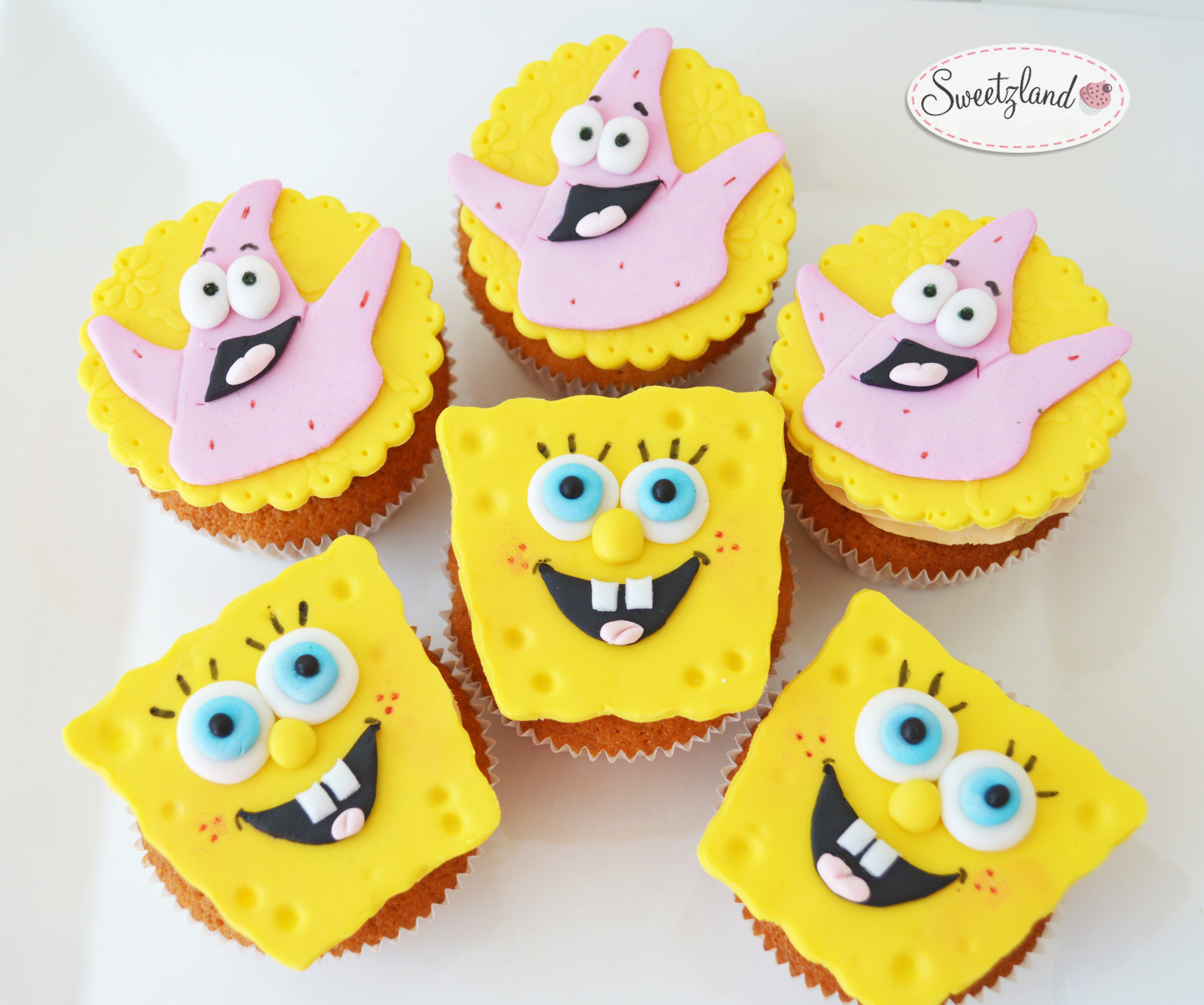 Bobb sponge cupcakes Biel Bienne